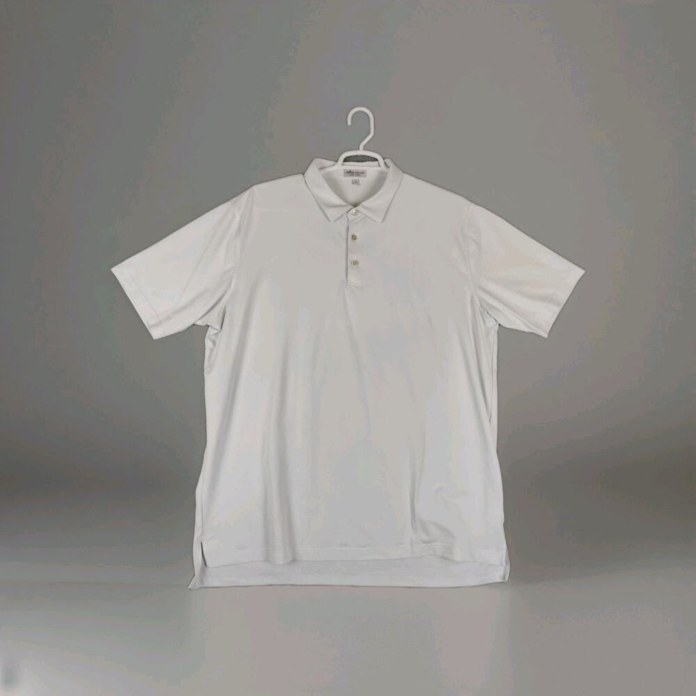 Peter Millar Summer Comfort Golf Polo Shirt Mens 2XL XXL Jersey Knit Athletic